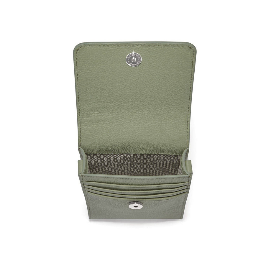 Brighton Sage Interlock Braid Phone Organizer
