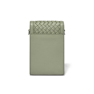 Brighton Sage Interlock Braid Phone Organizer