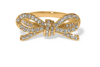 Brighton Illumina Bow Gold Ring