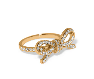Brighton Illumina Bow Gold Ring