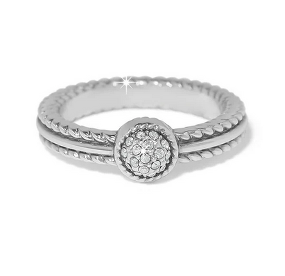 Brighton Illumina Celeste Dome Silver Ring