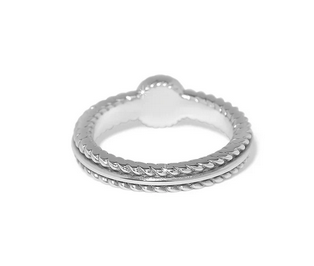 Brighton Illumina Celeste Dome Silver Ring