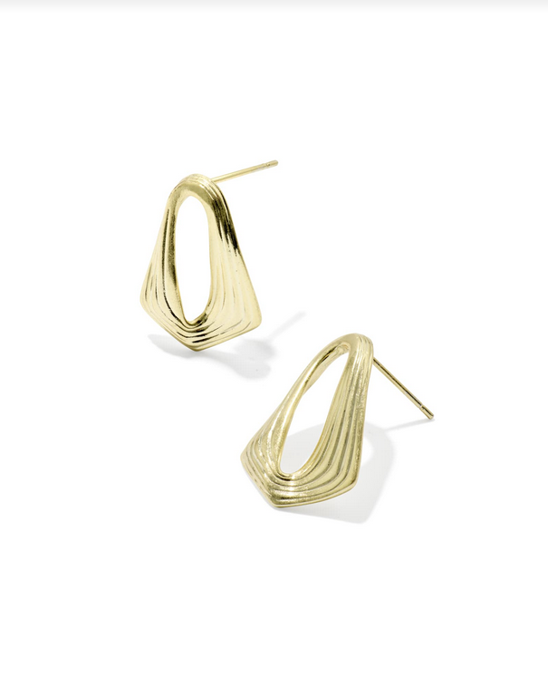 Kendra Scott Kira Stud Earring Gold Metal