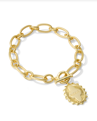 Kendra Scott Mama Gold Link Bracelet