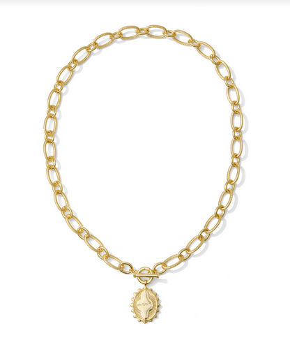 Kendra Scott Mama Link Chain Necklace Gold Metal