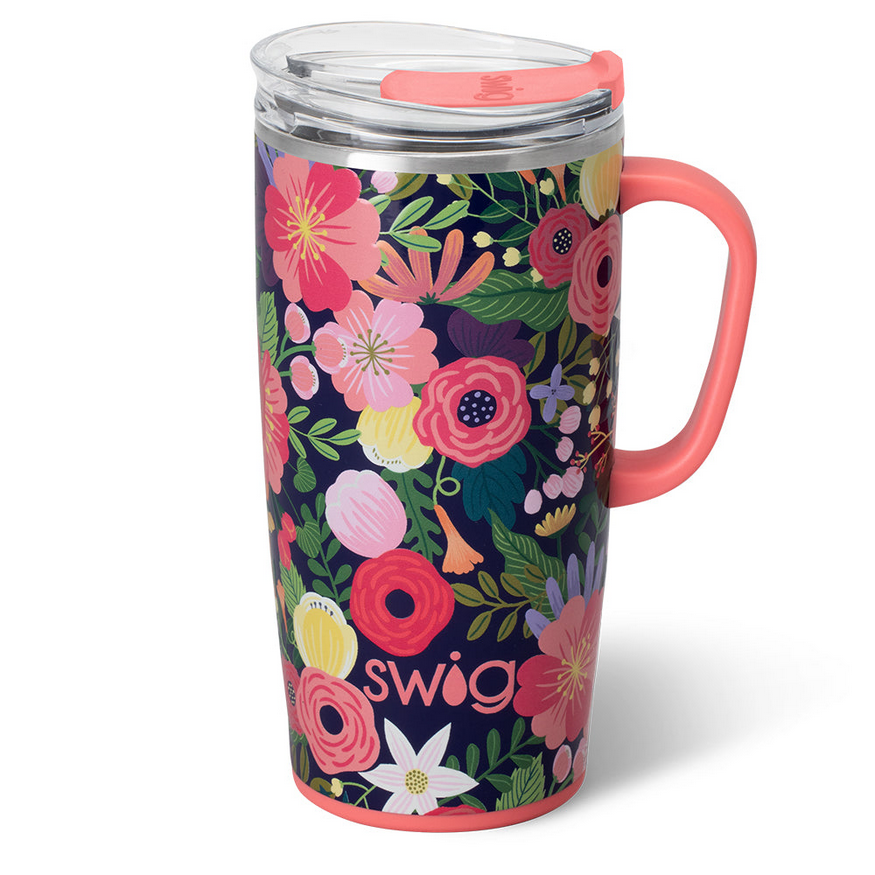 Swig Secret Garden Travel Mug 22oz
