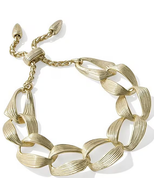 Kendra Scott Kira Chain Bracelet Gold Metal