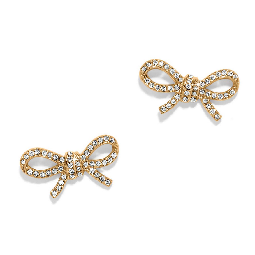 Brighton Illumina Gold Bow Post Earring