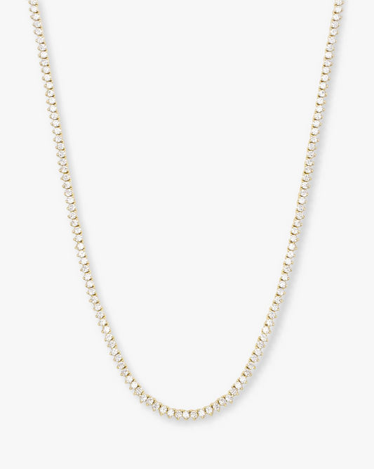 Melinda Maria Baby Not Your Basic Tennis Necklace 2mm