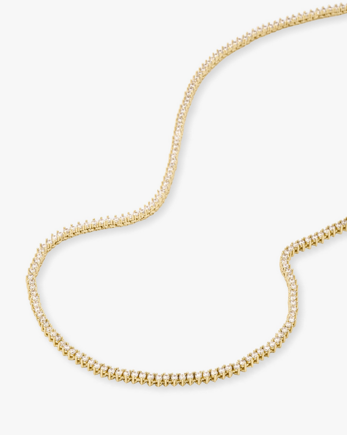 Melinda Maria Baby Not Your Basic Tennis Necklace 2mm