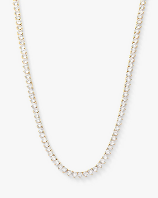 Melinda Maria Not Your Basic Tennis Necklace 3mm