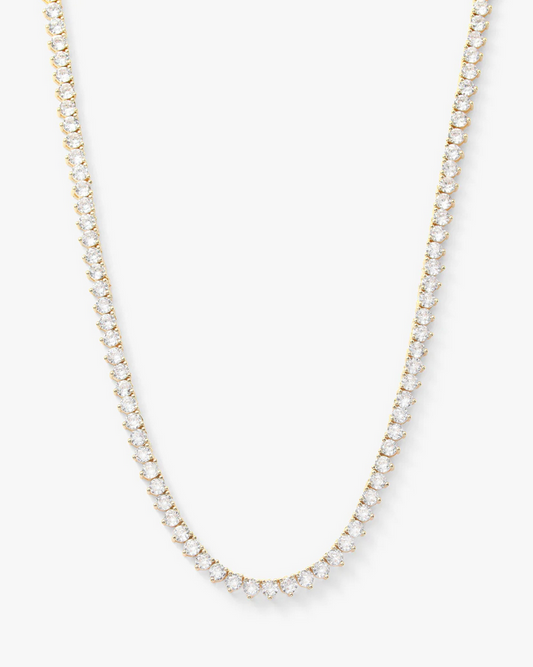 Melinda Maria Not Your Basic Tennis Necklace 3mm