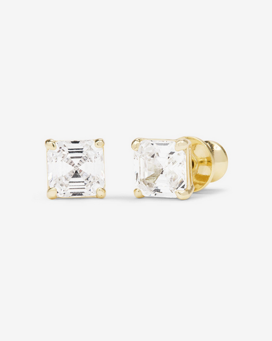 Melinda Maria Queens 6mm Stud Earrings Gold