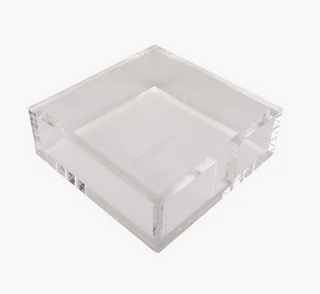 Anne Neilson Clear Cocktail Napkin Acrylic Tray