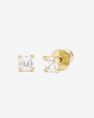 Melinda Maria Queens 4mm Studs Gold