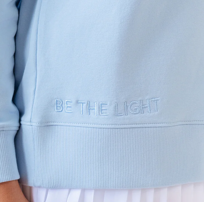 Be the Light Blue Trust Sweatshirt