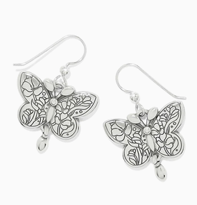Brighton La Tulipe Butterfly Earrings