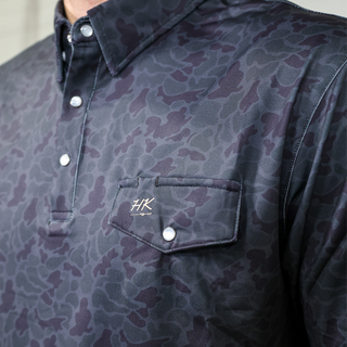 HornKnot Shadow Camo Polo