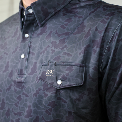 HornKnot Shadow Camo Polo