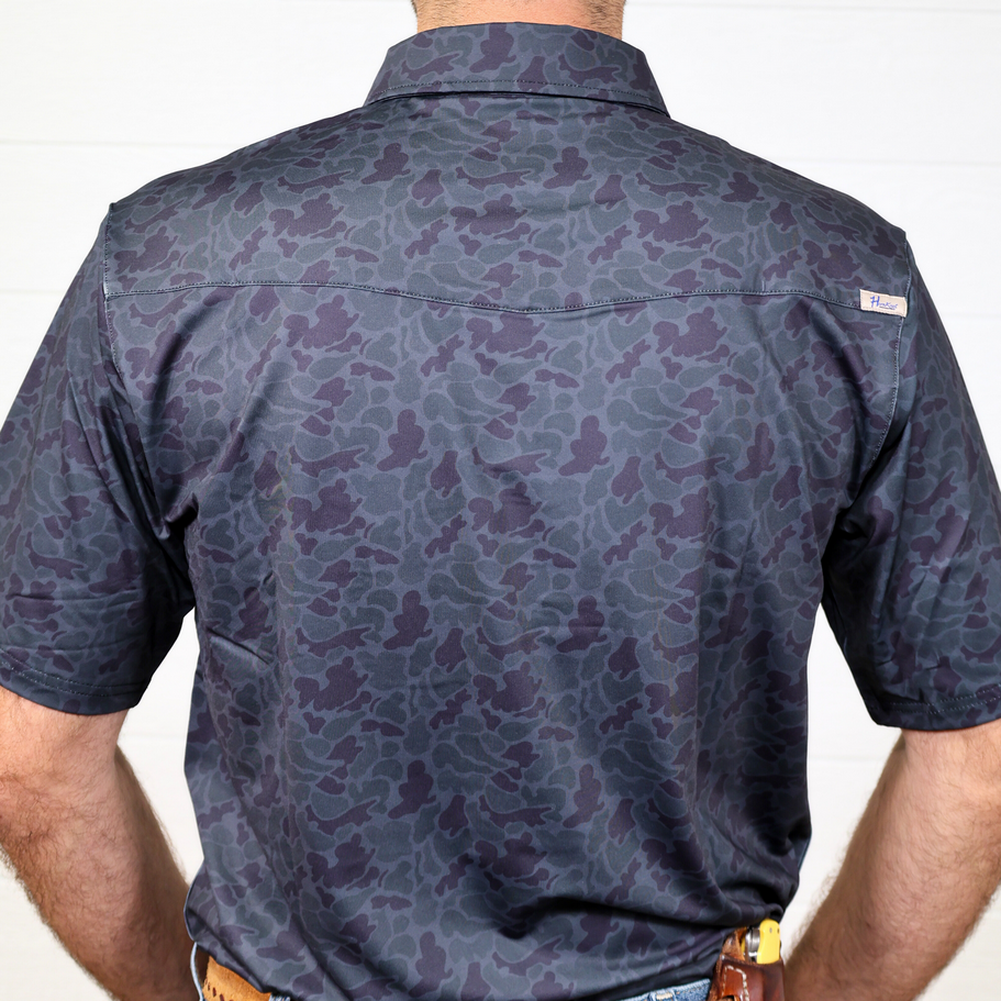 HornKnot Shadow Camo Polo