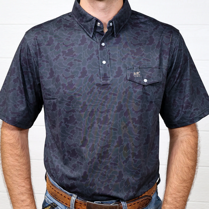 HornKnot Shadow Camo Polo