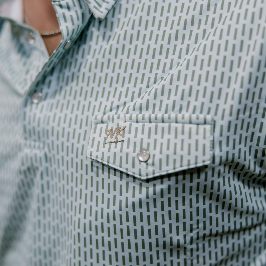 HornKnot Heritage Green Polo