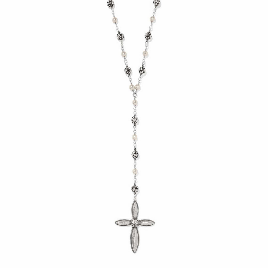 Brighton Ferrara Lacrima Rosary Necklace