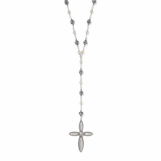 Brighton Ferrara Lacrima Rosary Necklace