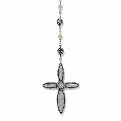 Brighton Ferrara Lacrima Rosary Necklace