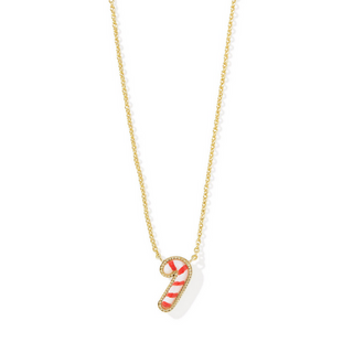 Kendra Scott Candy Cane Gold Ivory MOP Necklace