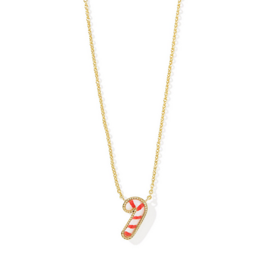 Kendra Scott Candy Cane Gold Ivory MOP Necklace