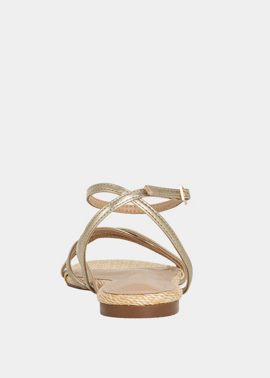ShuShop Gold Betty Sandal