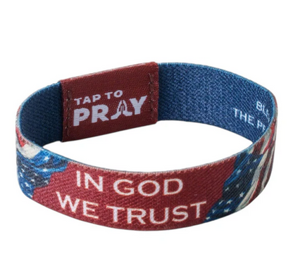 Tap to Pray Wristbands Patriot