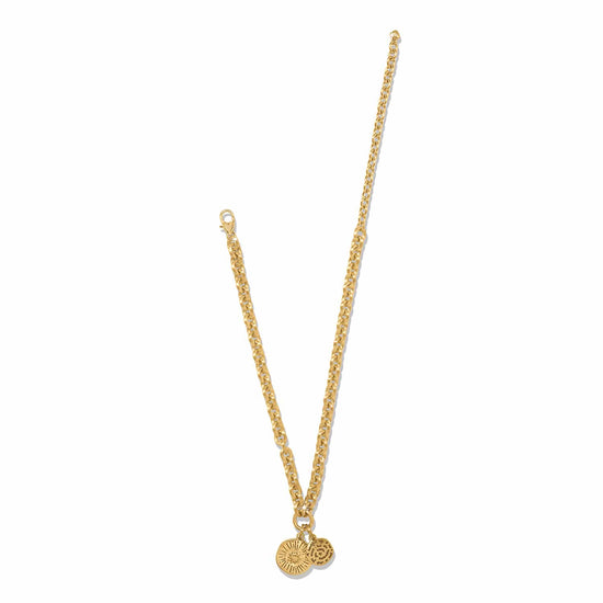 Brighton Token Lavish Link Charm Necklace