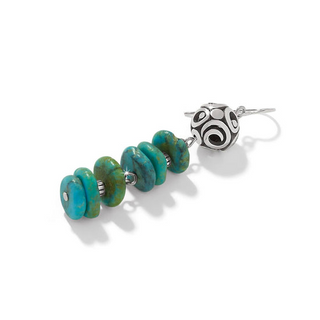 Brighton Contempo Senora Verde BlueFrench Wire Earrings