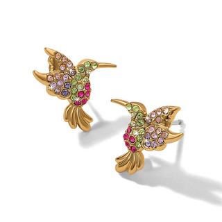 Brighton Enchanting Gem Hummingbird Earrings