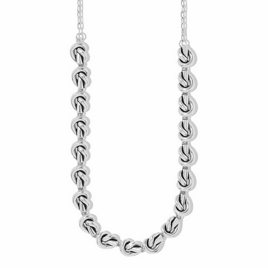 Brighton Interlok Single Knot Silver Collar
