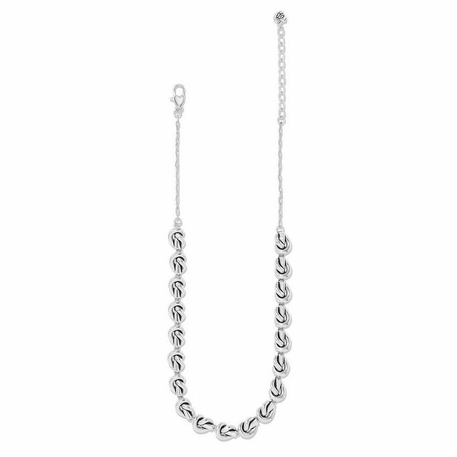 Brighton Interlok Single Knot Silver Collar