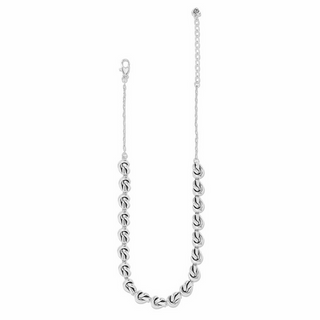 Brighton Interlok Single Knot Silver Collar