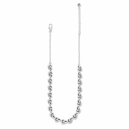 Brighton Interlok Single Knot Silver Collar