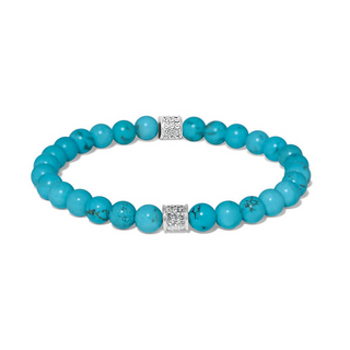 Brighton Meridian Petite Turquoise Stretch Bracelet