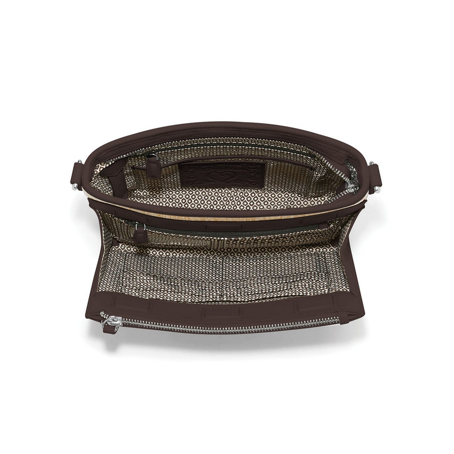 Brighton Natural/Cocoa Jordyn  Straw Bag