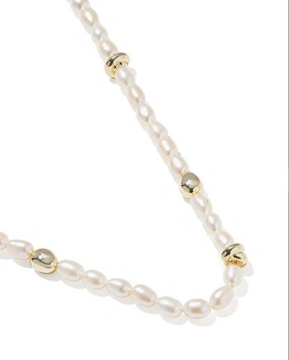 KENDRA SCOTT GABRIELLA  GOLD FRESHWATER PEARL STRAND NECKLACE