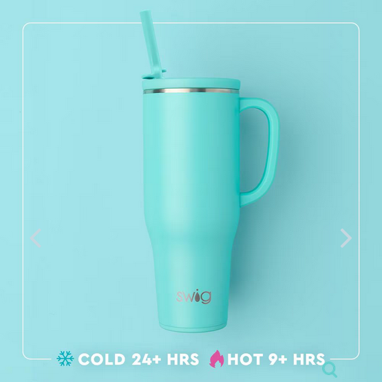Swig Indigo Tiles Mega Mug 40oz