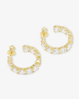 Melinda Maria Oh She Fancy 1" Hoops