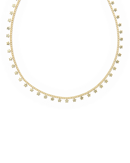 KENDRA SCOTT PARKER GOLD STAR STRAND NECKLACE