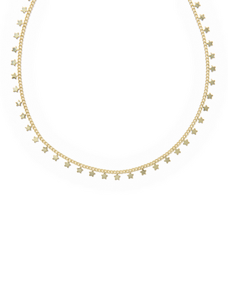 KENDRA SCOTT PARKER GOLD STAR STRAND NECKLACE