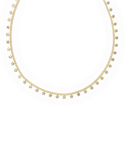 KENDRA SCOTT PARKER GOLD STAR STRAND NECKLACE