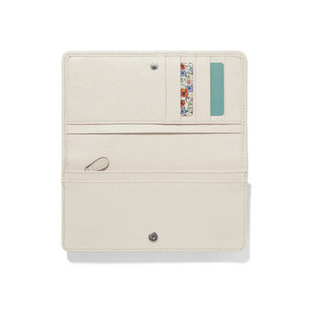 Brighton White Interlok Rockmore Wallet