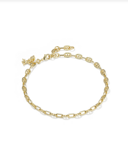Kendra Scott Parker Gold Knot Anklet